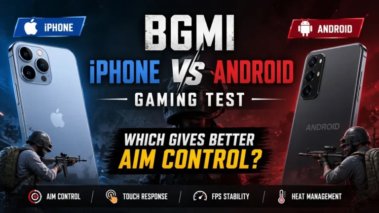 bgmi iphone vs android aim control comparison gaming test